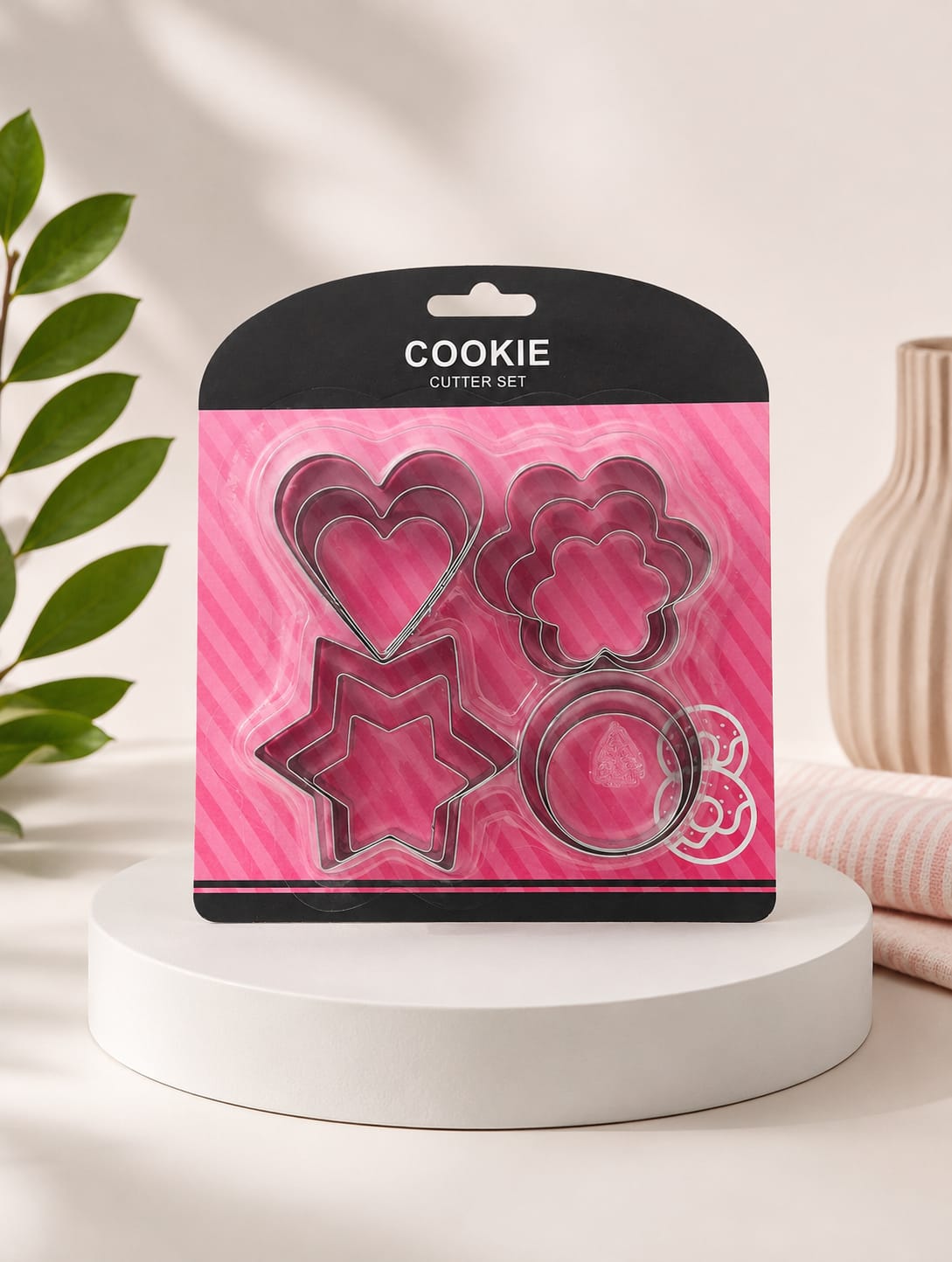 Cute Stainless Steel Cookie Cutter Set