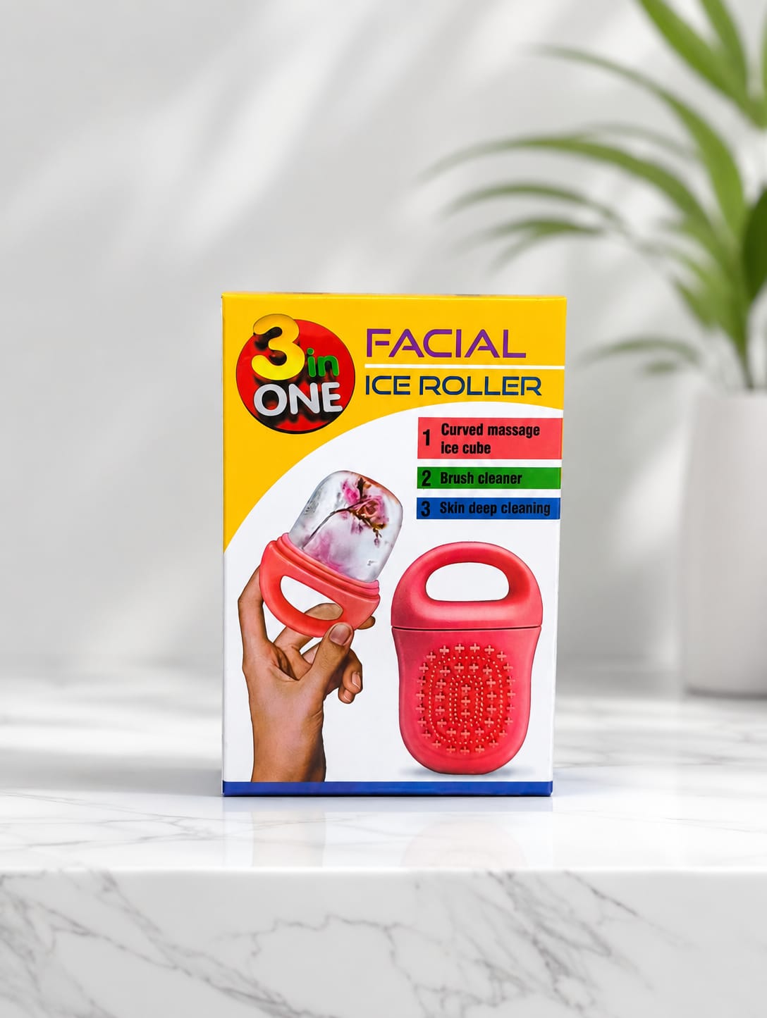 3-in-1 Facial Ice Roller & Skin Massager